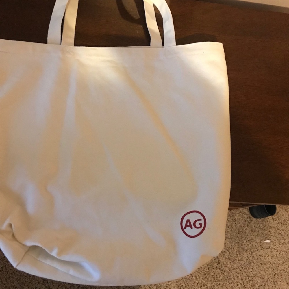 Ivory Canvas Tote Bag (Adriano Goldschmied)